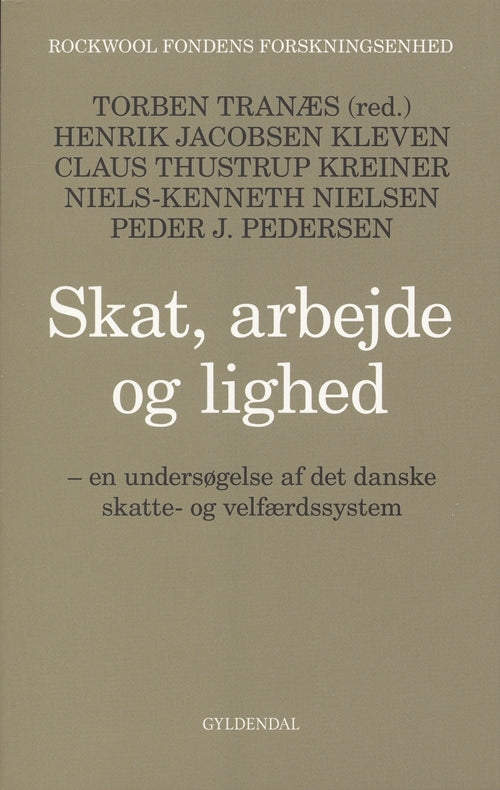 Skat, arbejde og lighed
