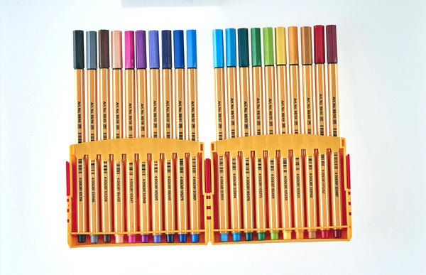 Fiberpen point 88 Stabilo colorparade i box