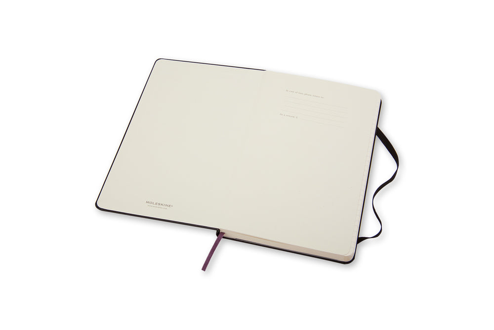 Notesbog Moleskine pocket sort m/192 linjerede ark hard