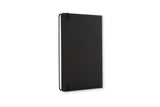 Notesbog Moleskine pocket sort m/192 linjerede ark hard