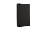 Notesbog Moleskine large sort m/240 blanke ark hard cover