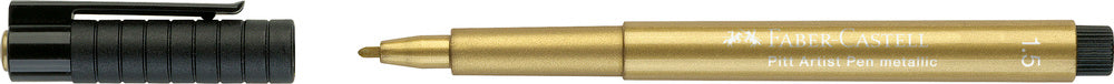 Artist pen Faber-Castell guld