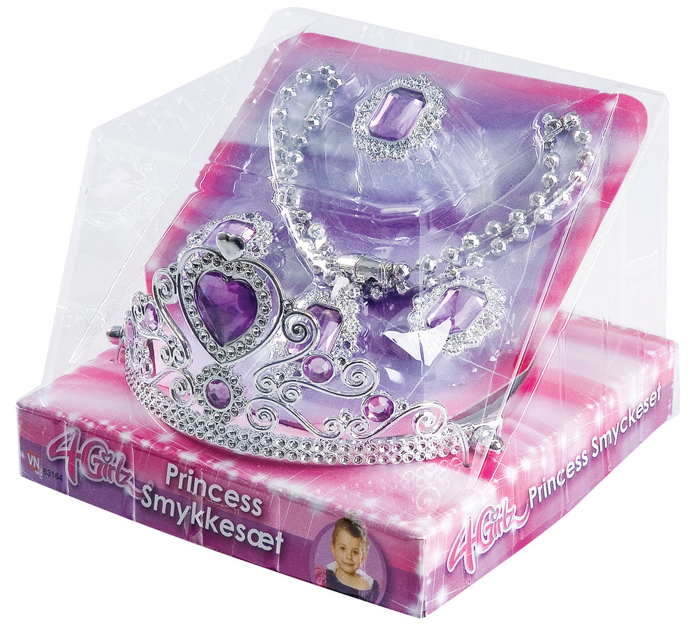 4-girlz - princess smykkesæt