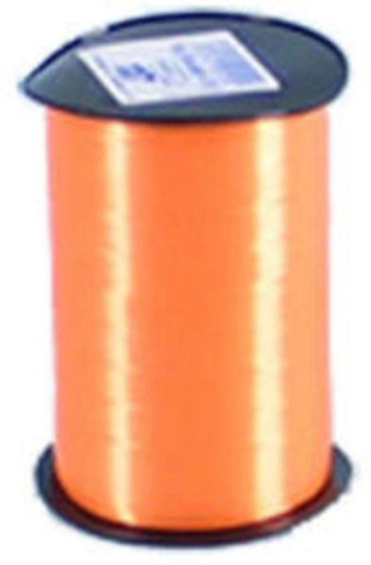 GAVEBÅND POLY GLAT 5MM /250 YDS ORANGE