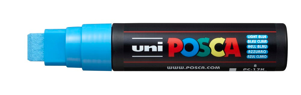 Paintmarker Uni POSCA pc-17k lys blå