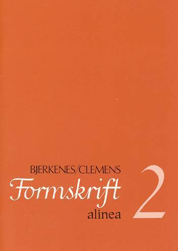 Formskrift 2, 4.kl.