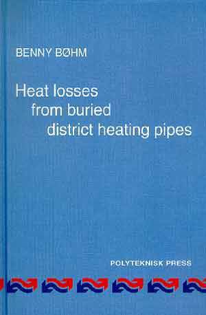 Heat losses from buried district heating pipes