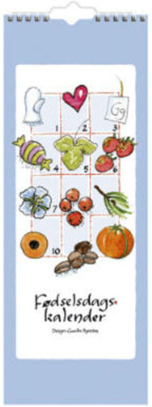 FØDSELSDAGSKALENDER CUPCAKE 12,5X36,5 CM