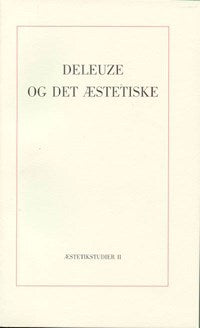 Deleuze og det æstetiske