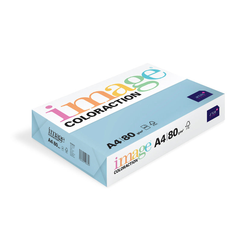Kopipapir A4 80g Pale Icy Blue