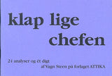 Klap lige chefen