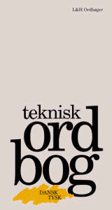 Teknisk Ordbog - dansk-tysk