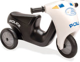 Politi scooter med gummihjul 60 cm