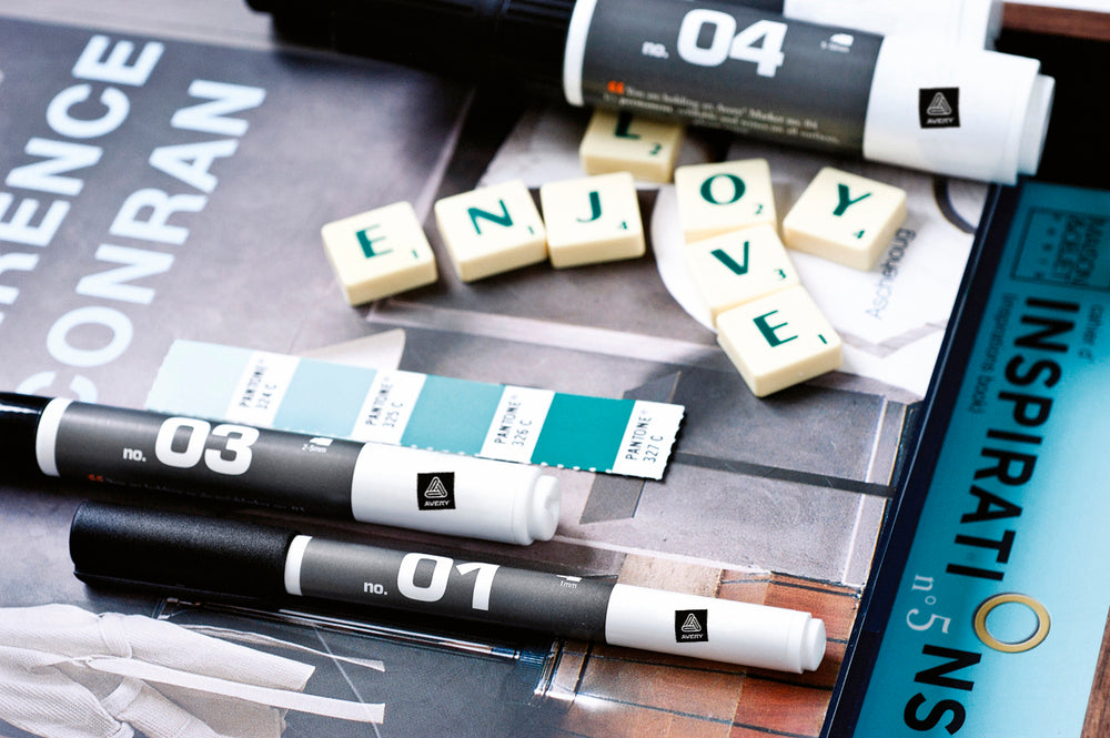Marker Avery permanent nr 03 sort