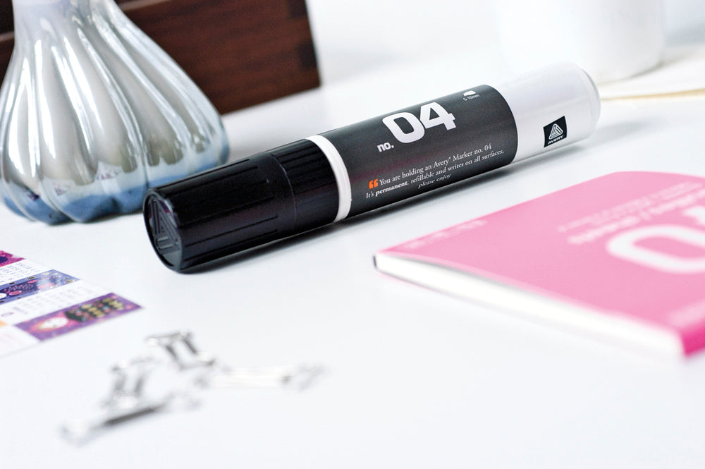Marker Avery permanent nr 04 sort