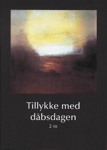 Tillykke med dåbsdagen 2 år