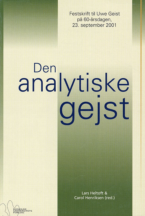 Den analystiske gejst