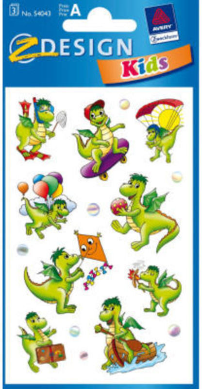 STICKERS  BABY-DINO LEGER