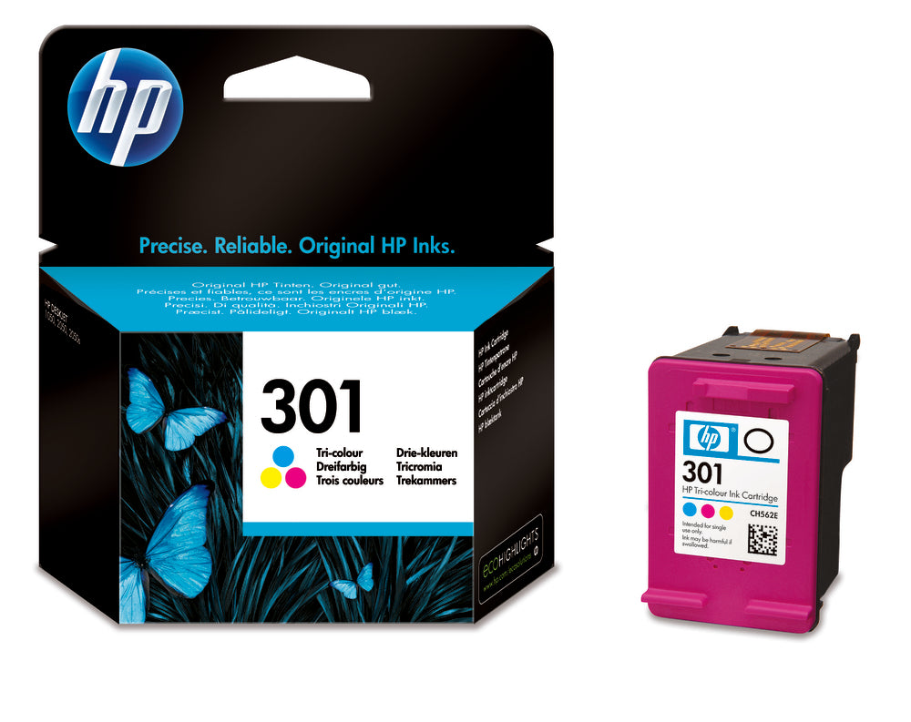 HP 301 color ink cartridge printerpatron