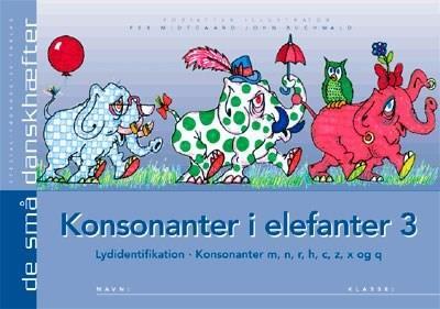 Konsonanter i elefanter 3 (5 stk.)