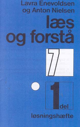Læs og forstå 7, 1 Løsningshæfte