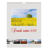 Vægkalender dansk natur 2022 29,5 x 39 cm Mayland