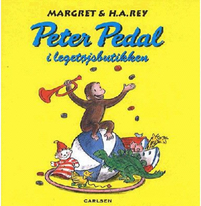 Peter Pedal i legetøjsbutikken