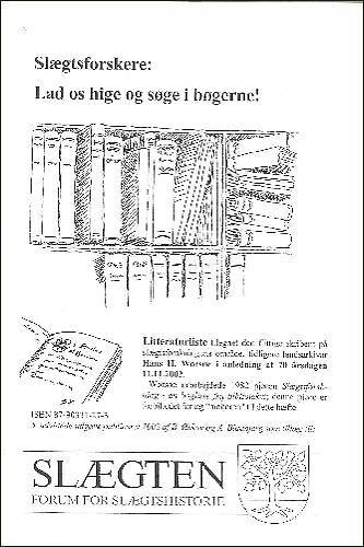 Slægtsforskere: Lad os hige og søge i bøgerne!