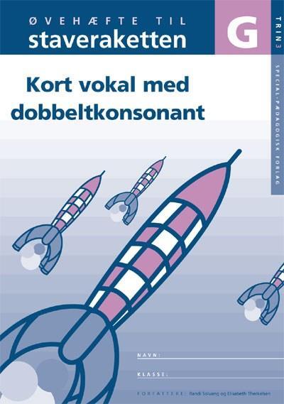Staveraketten, øvehæfte G til trin 3, 5 stk.
