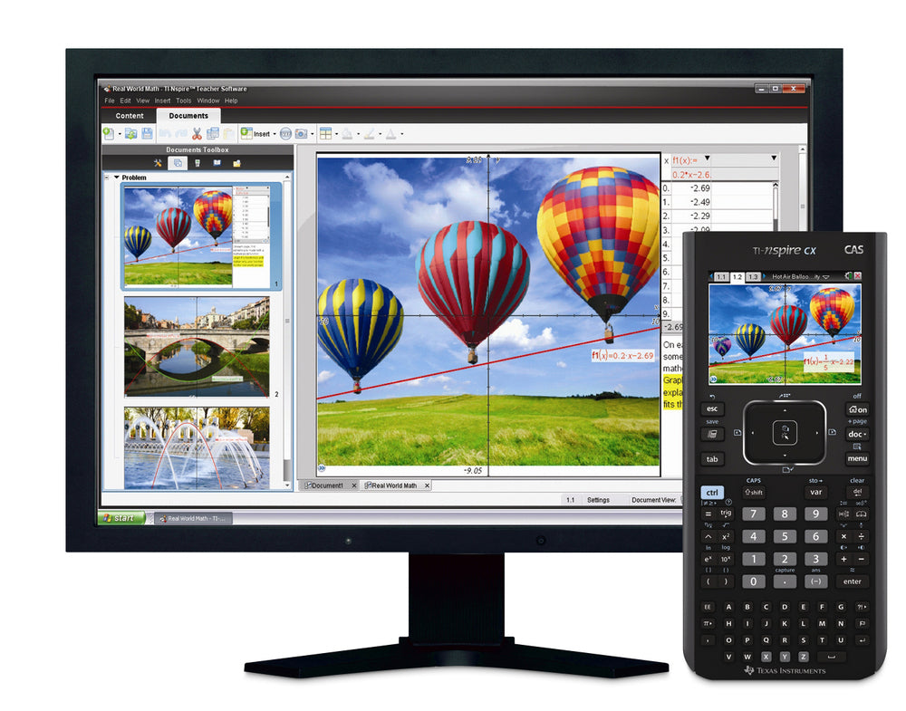 Texas TI-NSPIRE CAS CX grafregner