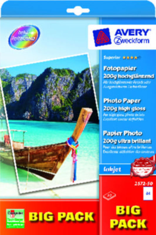 Fotopapir inkjet superior glossy A4 200g