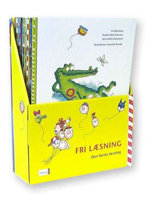 Den første læsning 1.kl. Fri læsning, Sampak med 21 bøger