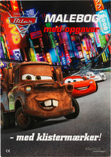 Cars 2 aktivitetsbog med stickers