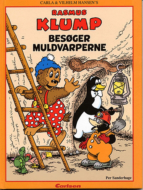 Rasmus Klump besøger muldvarperne
