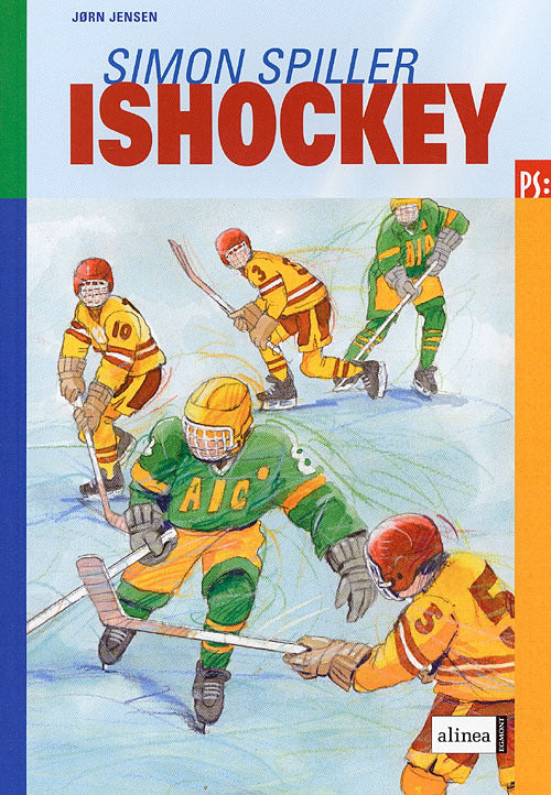 Simon spiller ishockey