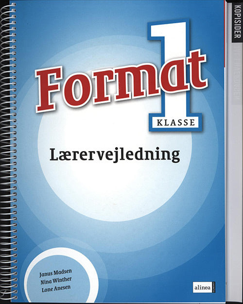 Format 1, Lærervejledning/Web