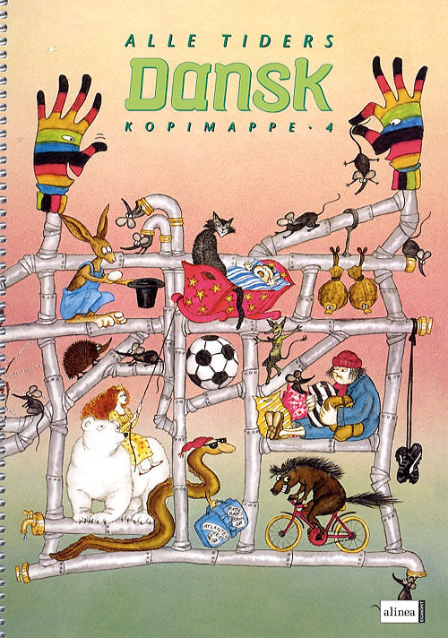 Alle Tiders Dansk 4.kl.  Kopimappe med cd
