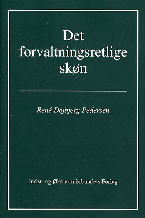 Det forvaltningsretlige skøn