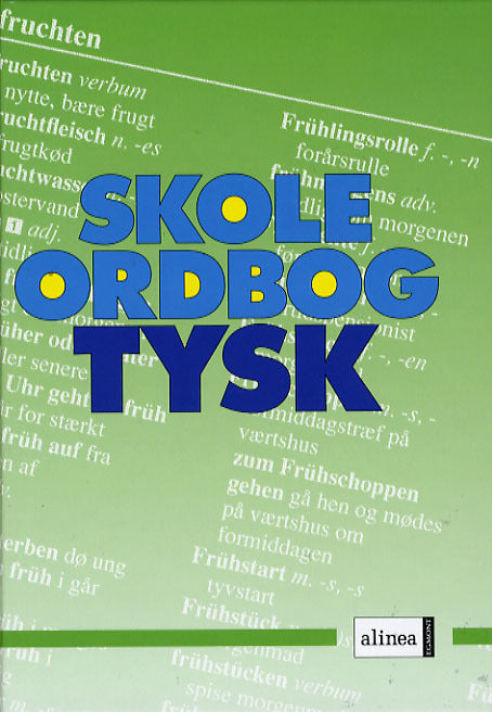 Skoleordbog, Tysk