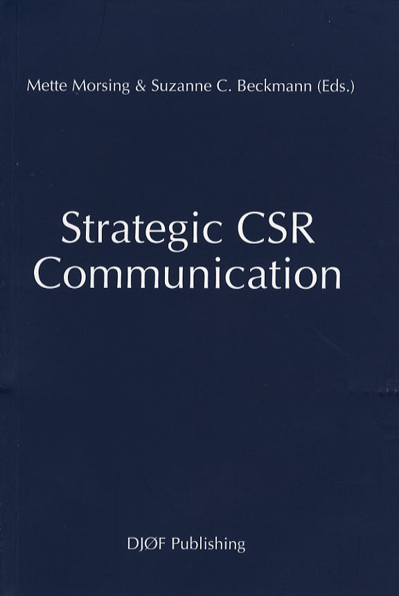 Strategic CSR Communication