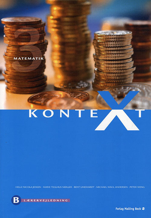 KonteXt 3 - matematik Lærervejledning B