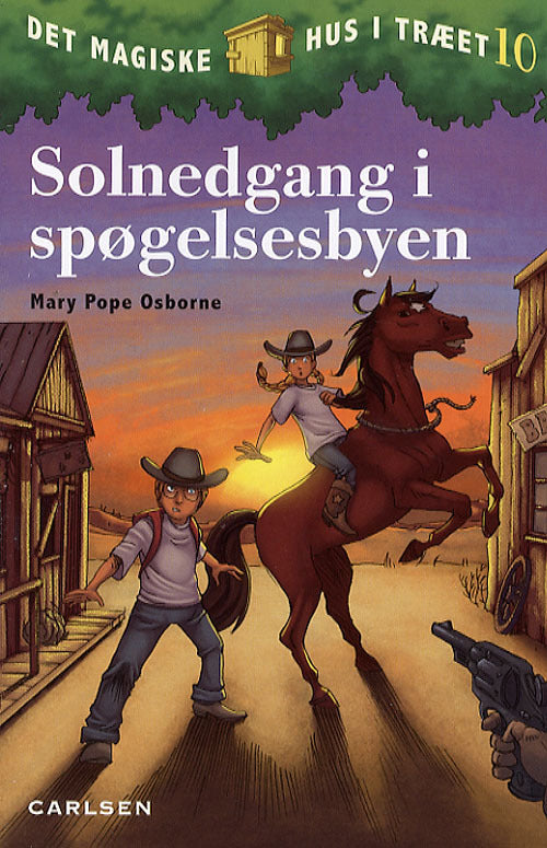 Det magiske hus i træet (10) - Solnedgang i spøgelsesbyen