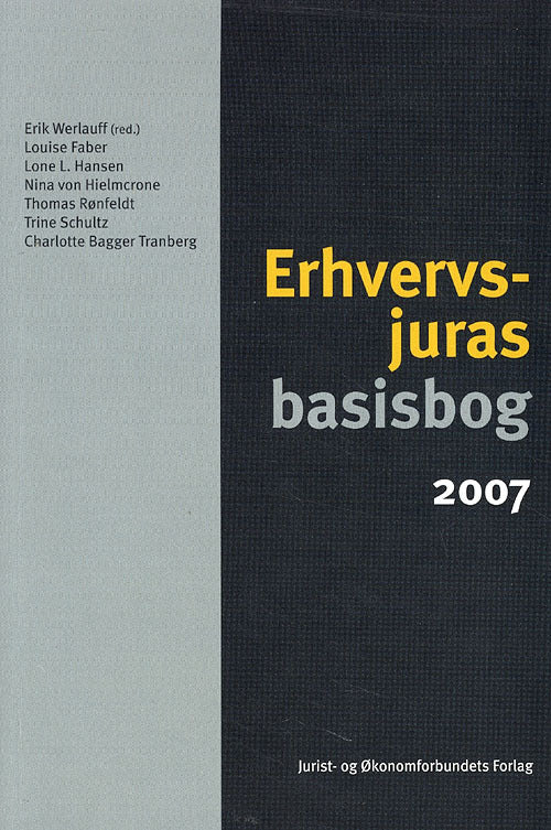 Erhvervsjuras Basisbog