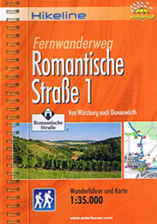 Fernwanderweg Romantische Strasse 1 : Von Würzburg nach Donauwörth