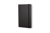 Notesbog Moleskine large sort m/240 kvadrerede ark hard