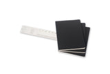 Notesbog Moleskine xl cahiers sort 3 stk m/120 blanke ark