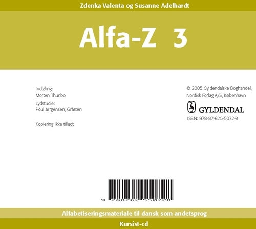 ALFA-Z 3 - Kursist CD