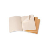 Notesbog Moleskine xl cahiers kraft 3 stk m/120 blanke ark
