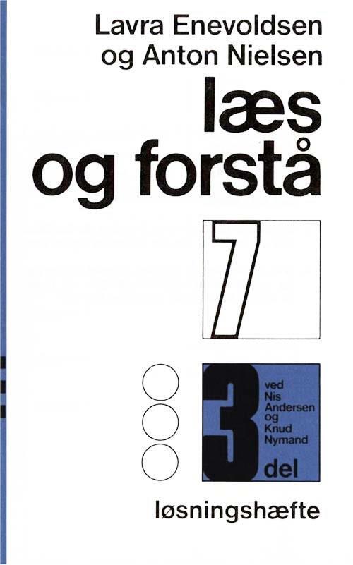 Læs og forstå 7, 3 Løsningshæfte