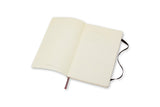 Notesbog Moleskine large sort m/192 linjerede ark soft cover